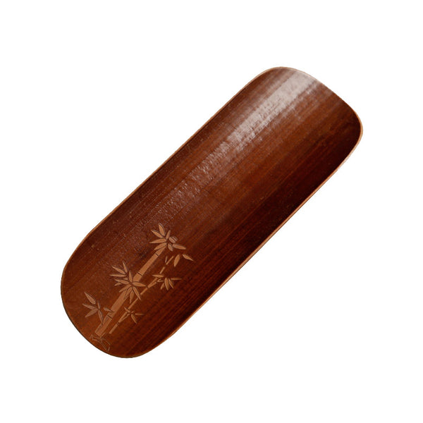 Engraved Bamboo Scoop