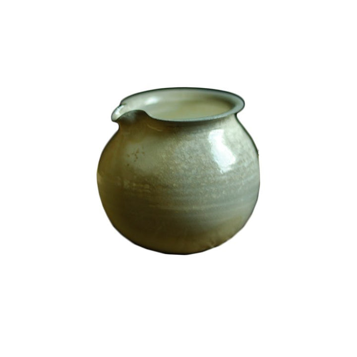 Bare-fired Natural Ash Glaze Chai Shao Fairness Cup