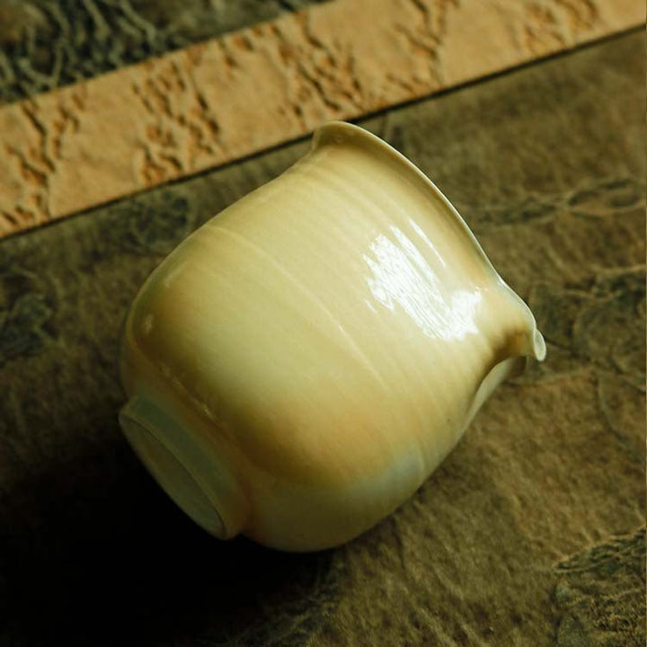 Bare-fired Natural Ash Glaze Chai Shao Fairness Cup