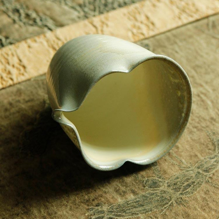 Bare-fired Natural Ash Glaze Chai Shao Fairness Cup