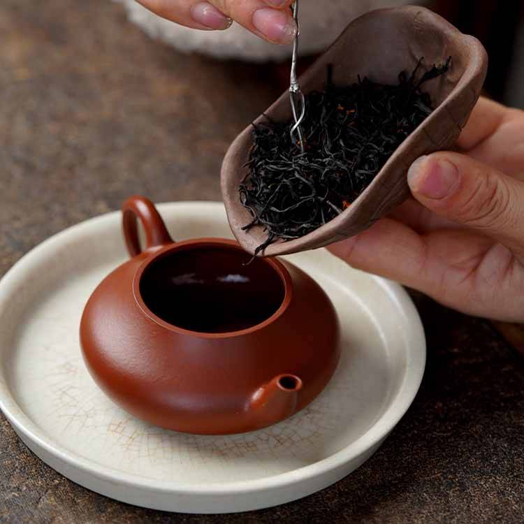 Clay Cha Ze, Bionic Tortoise Shell Chaze, Yixing Zi Sha Tea Scoop ...