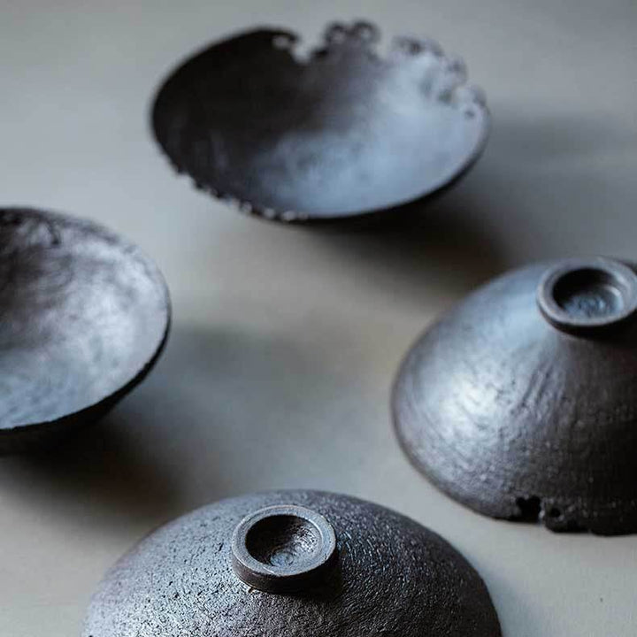 Chai Kiln Damaged Edge Teapot Holder Stand