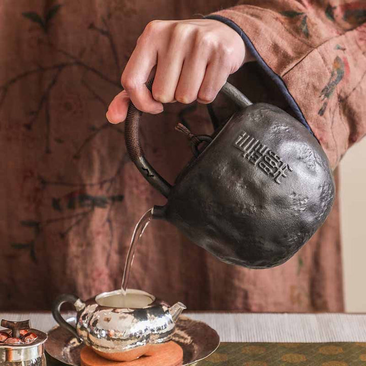 Changle 9999 Sterling Silver Teapot Boil Water Kettle