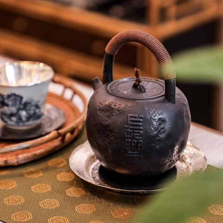 Changle 9999 Sterling Silver Teapot Boil Water Kettle