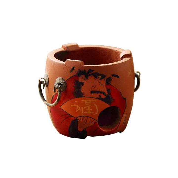 Chaozhou Painted Charcoal Stove Sand Diao Kettle