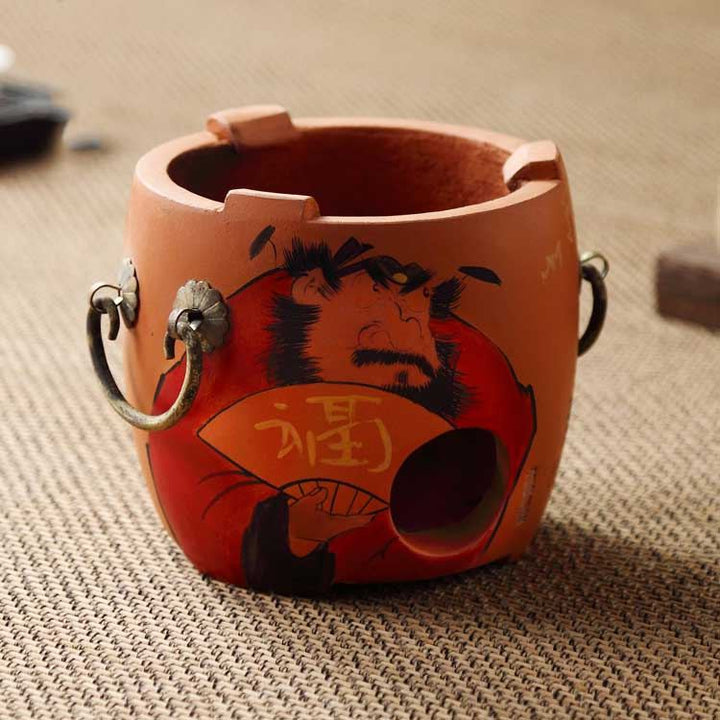 Chaozhou Painted Charcoal Stove Sand Diao Kettle