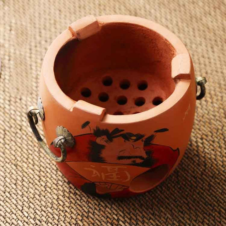 Chaozhou Painted Charcoal Stove Sand Diao Kettle