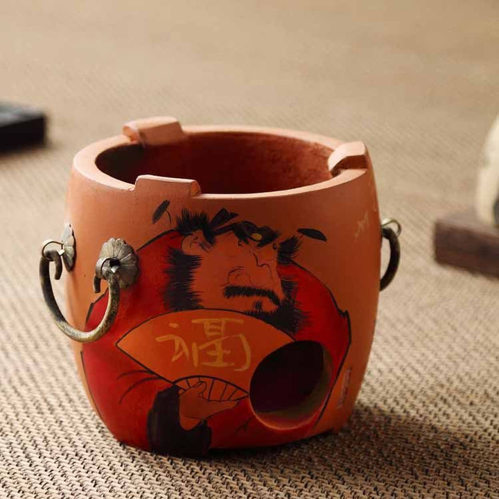 Chaozhou Painted Charcoal Stove Sand Diao Kettle