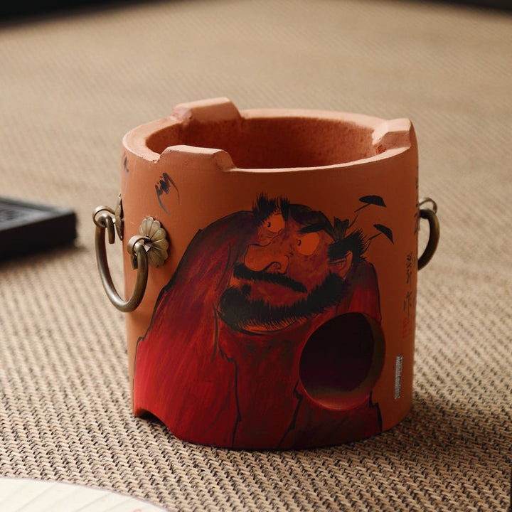 Chaozhou Painted Charcoal Stove Sand Diao Kettle