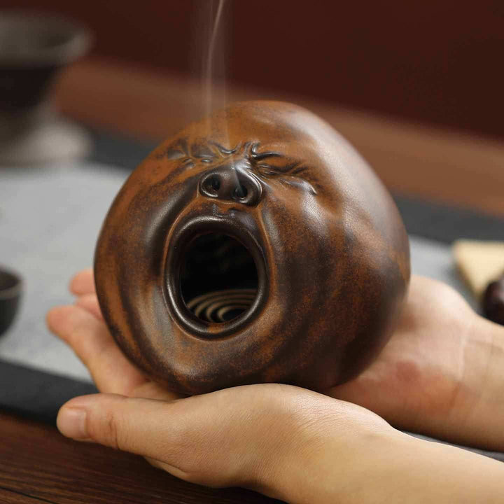 Creative Doze Off Incense Burner Ceramic Aromatherapy Holder