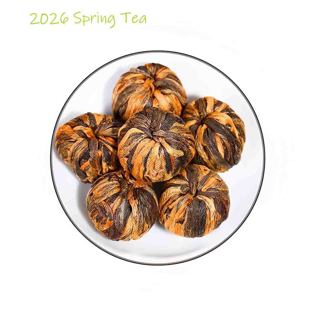 Dragon Ball Hydrangea Tea - Handcrafted Yunnan Black Tea from Fengqing ...