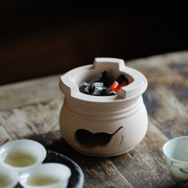 Sha Diao Kettle & Charcoal Stove Set – Gongfu Tea Water Boiling