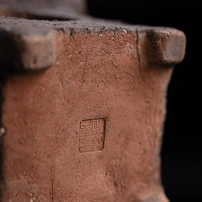 Hand-molded Old Rock Clay Tea Stove Tea Warmer Charcoal Stove