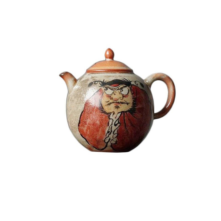 Jingdezhen Hand-painted Zhong Kui Teapot