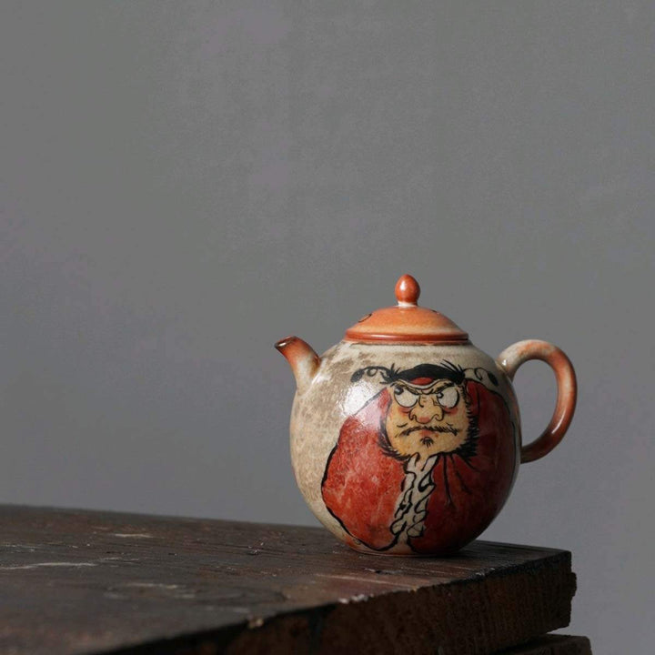 Jingdezhen Hand-painted Zhong Kui Teapot