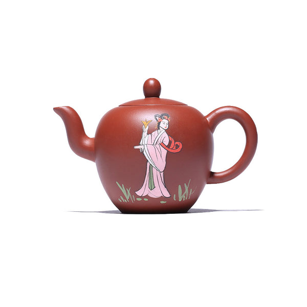 Painted Beauty Shoulder Teapot