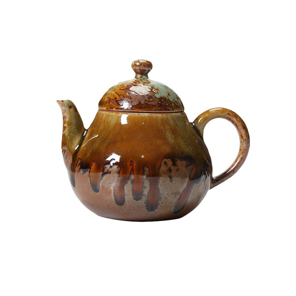 Imitation Chai Kiln Transmutation Teapot