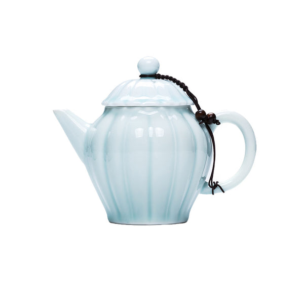 Shadow Green Teapot