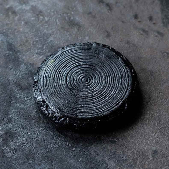 Lacquer Gold-leaf Ceramic Tea Tray/Teapot Holder