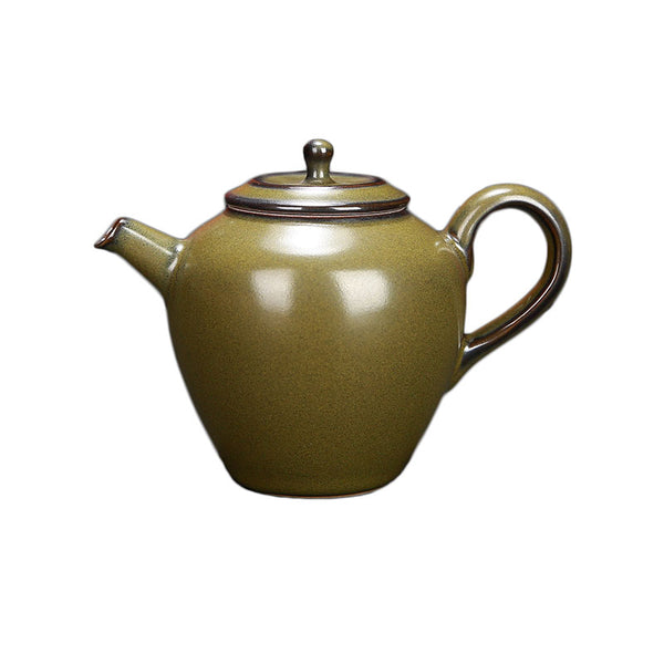 Tea Powder Glaze Teapot