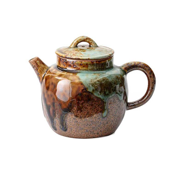 Kiln-changed Ice-cracked Teapot