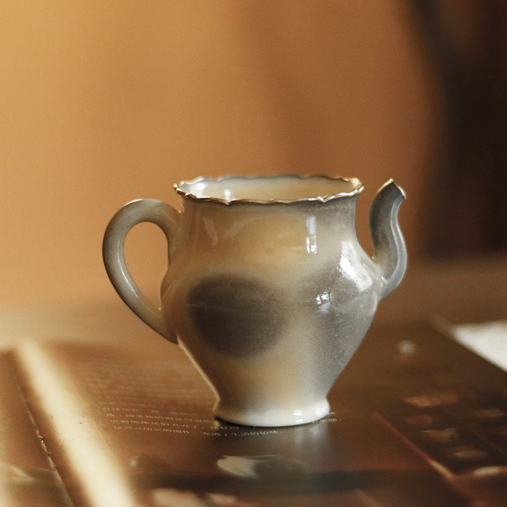 Song Style Natural Ash Glaze Chai Shao Fairness Cup