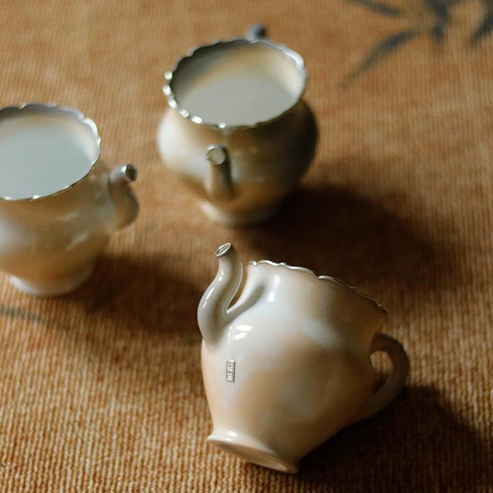 Song Style Natural Ash Glaze Chai Shao Fairness Cup