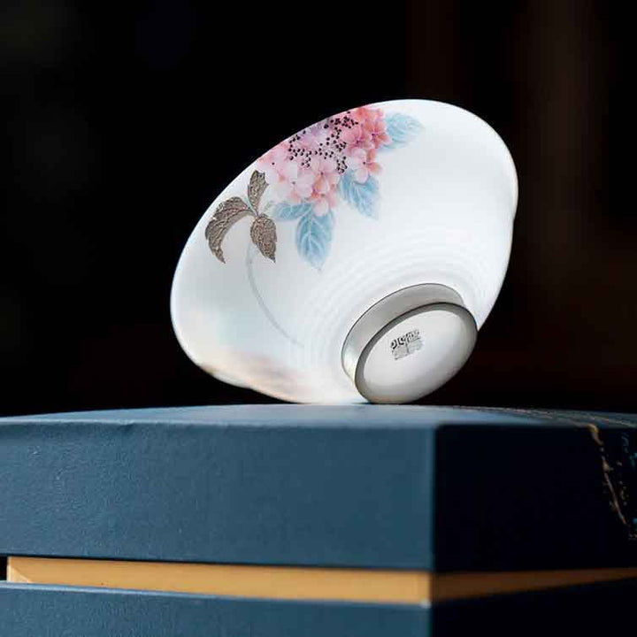 Ice Jade Ice Jade Teacup, Ultra-thin Jade Porcelain Teacup, Mutton Fat Jade Cup ...