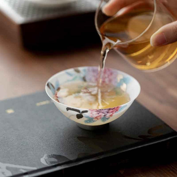 Ice Jade Teacup, Ultra-thin Jade Porcelain Teacup, Mutton Fat Jade Cup ...