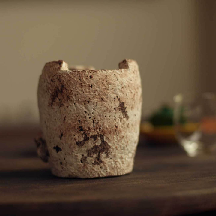 Wabi-sabi Fenyin White Clay Charcoal Stove