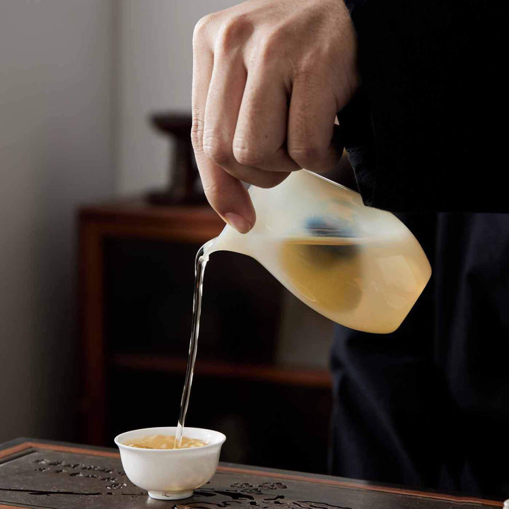 White Moonlight Asuka Glass Fairness Cup