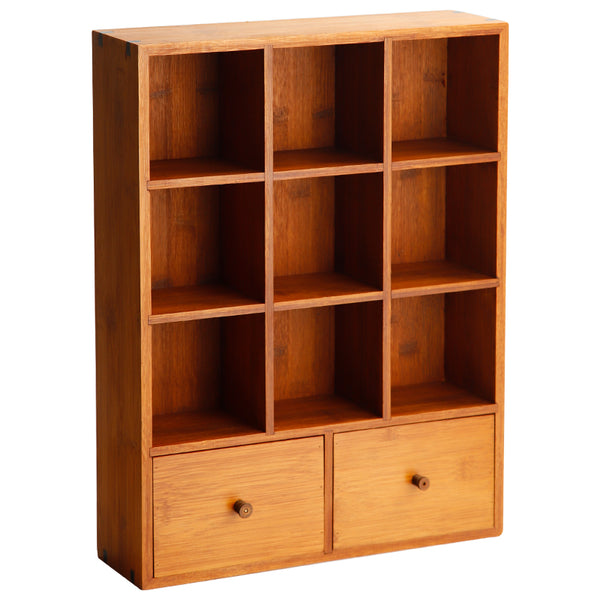 Lacquered Bamboo Storage Cabinet