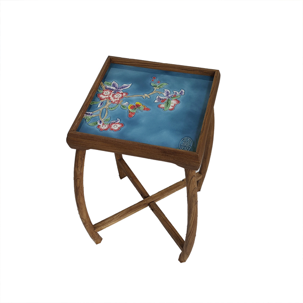 Porcelain Painting Side Table