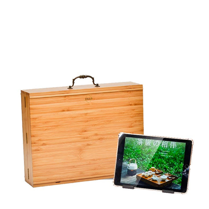 Portable Tea Maker Set Integrated Table for Effortless Brewing Tea ...
