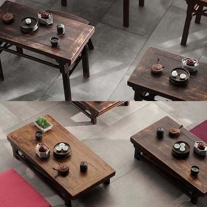 Double Use Table Folding Table, High Low Dual-Use Table: Versatile, Space-saving Design ...