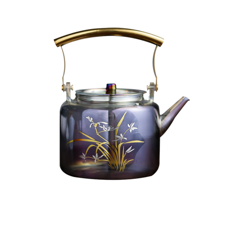 Pot de grande capacité épaissi Gold Silver Burn - MoriMa Tea – Cultural  Heritage, All About Health and Love